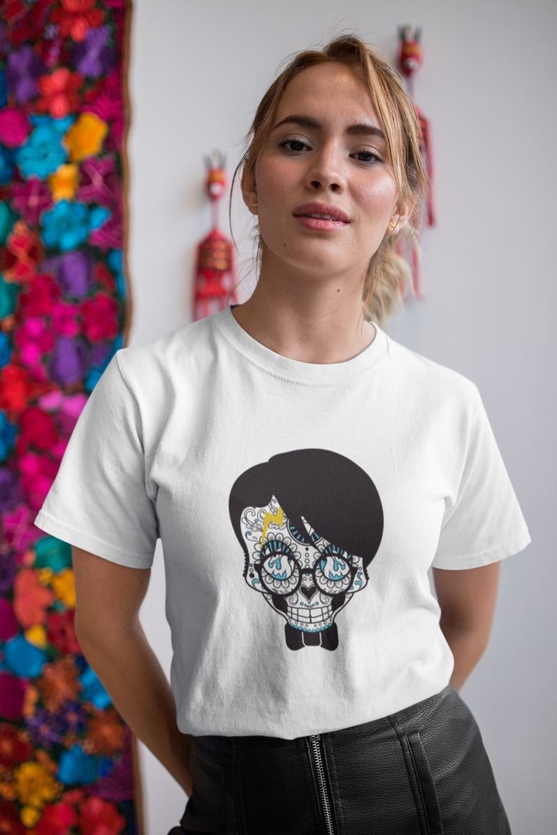 Fantastik Store Unisex Erkek/kadın Özel Baskılı Modern Fit %100 Pamuk Bisiklet Yaka T-Shirt görsel 2