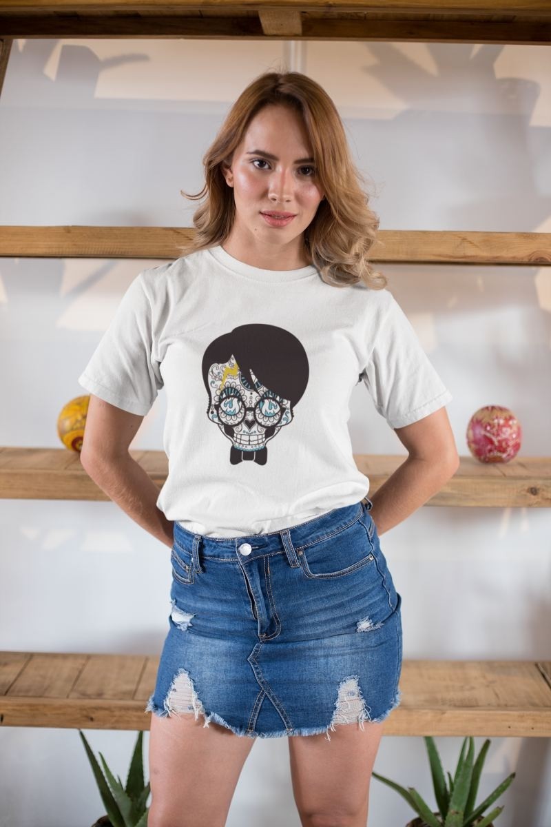 Fantastik Store Unisex Erkek/kadın Özel Baskılı Modern Fit %100 Pamuk Bisiklet Yaka T-Shirt görsel 3
