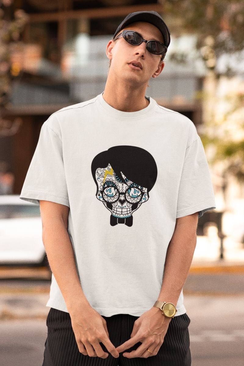 Fantastik Store Unisex Erkek/kadın Özel Baskılı Modern Fit %100 Pamuk Bisiklet Yaka T-Shirt görsel 5