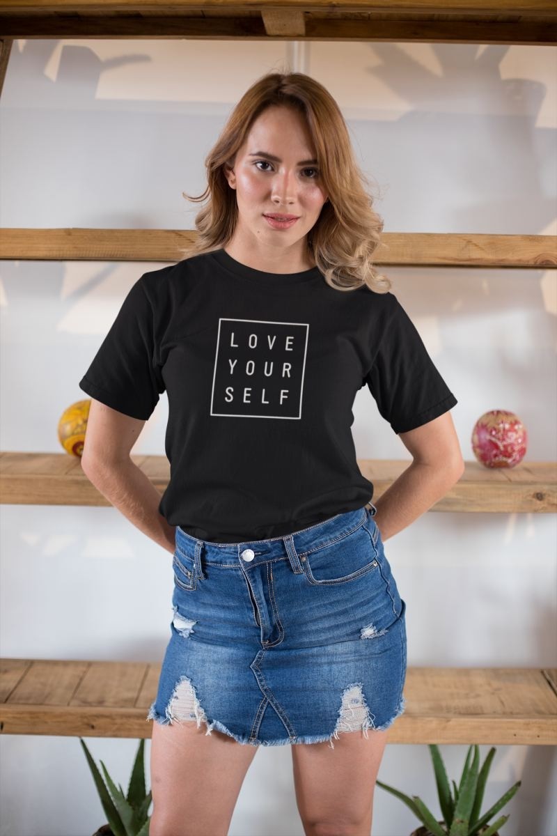 Fantastik Store Unisex Erkek/kadın Özel Baskılı Modern Fit %100 Pamuk Bisiklet Yaka T-Shirt görsel 3