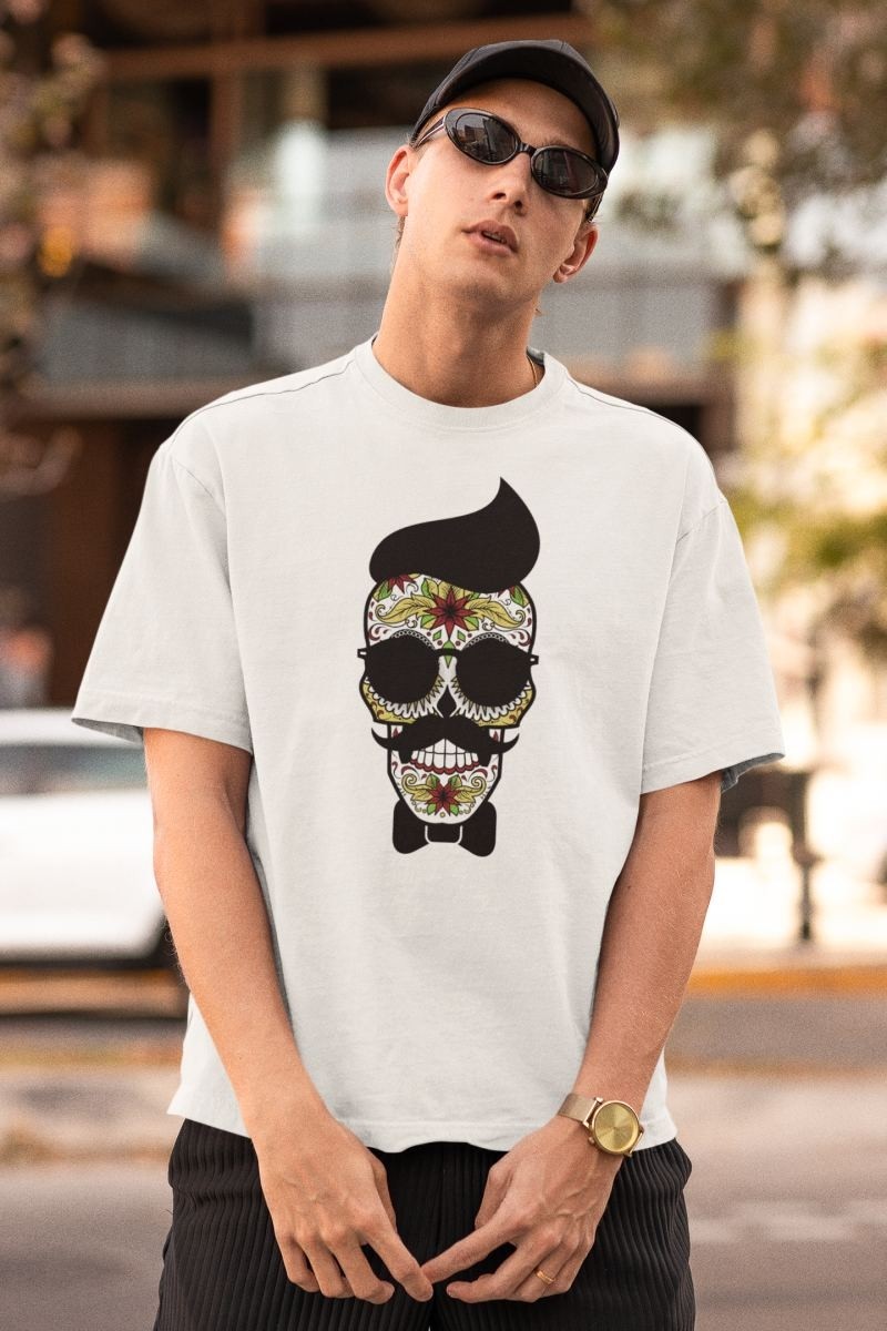 Fantastik Store Erkek Özel Baskılı Modern Fit %100 Pamuk Bisiklet Yaka T-Shirt görsel 4