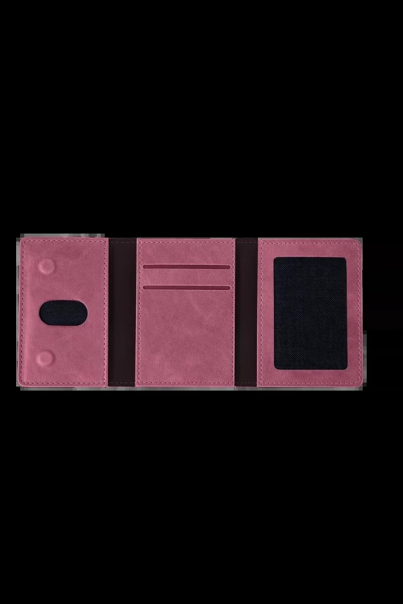 Joko Tema Magsafe Deri Kartlık - Pembe görsel 3