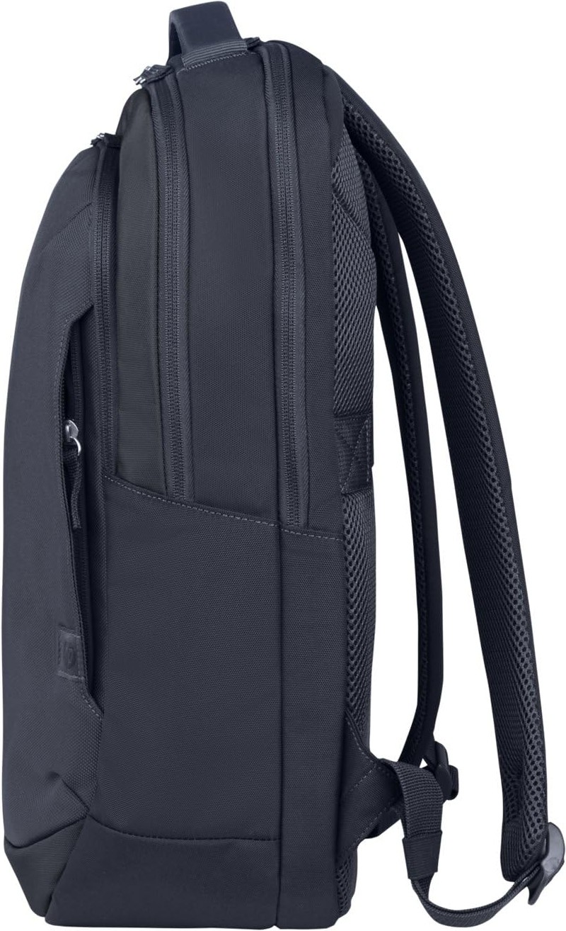 Die Grup Hp 16" Everyday Laptop Sırt Çantası, 600D Geri Dönüşümlü Polyester, 21 L, Dolgulu Bölme, Su Geçirmez, Gri görsel 5