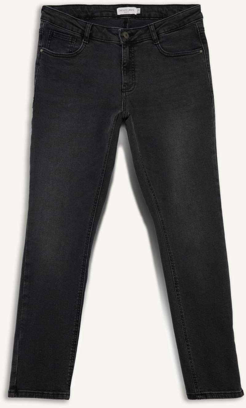 DeFacto Pedro Slim Fit Normal Bel Dar Paça Jean Pantolon D5480AX26SP görsel 6