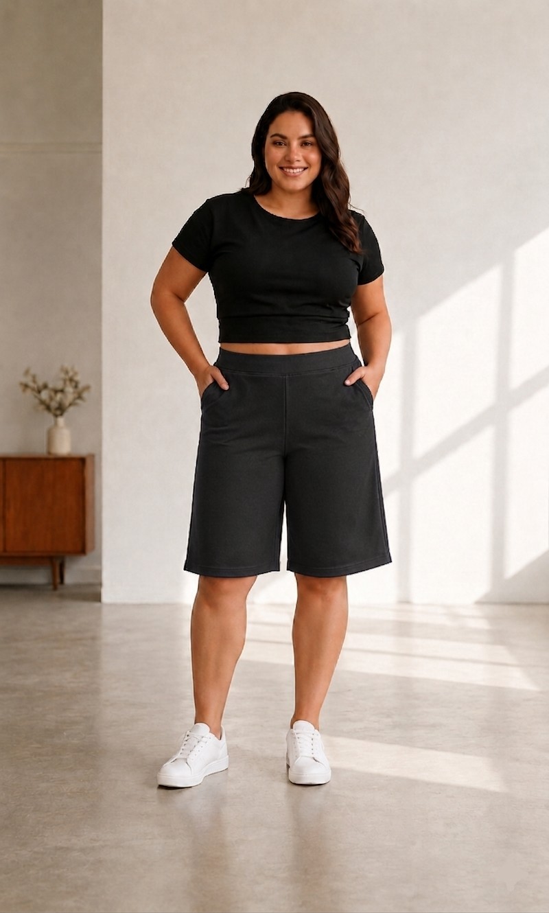 Sngl Kadın Büyük Beden Kapri S M L Xl 2xl 3xl 4xl 5xl 6xl 7xl 8xl 9xl