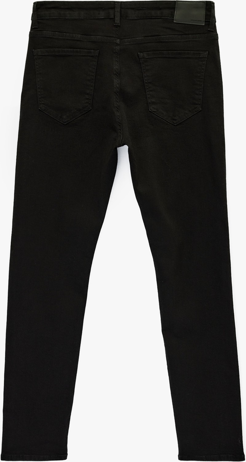 Koton Düğmeli Cep Detaylı Normal Bel Slim Fit Jean Pantolon - Brad Jean görsel 4
