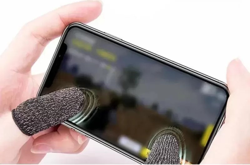TeknoKapsül 1 Çift Pubg Mobile Oyun Yıkanabilir Ter Önleyici Parmak Eldiven
