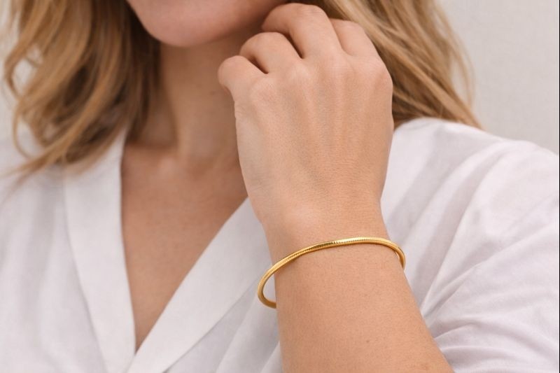 Özbağ Kösedağkuyumculuk 22 Ayar Ajda Bilezik 10 gr