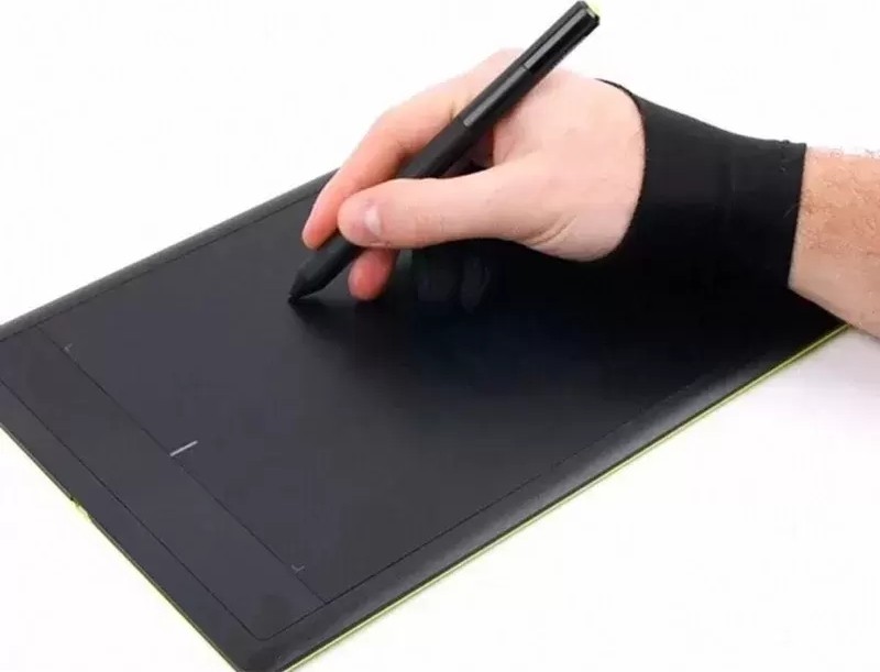 TeknoKapsül Grafikerler Için Profesyonel Grafik Tablet Çizim Eldiveni