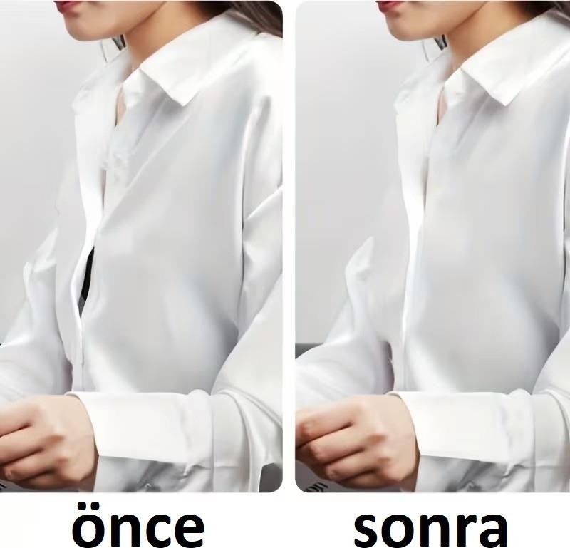 Sanal Trend 108 Adet Eşarp Kaydırmaz Bant Eşarp Şal Sabitleme Bandı Çift Taraflı Sabitleyici görsel 8