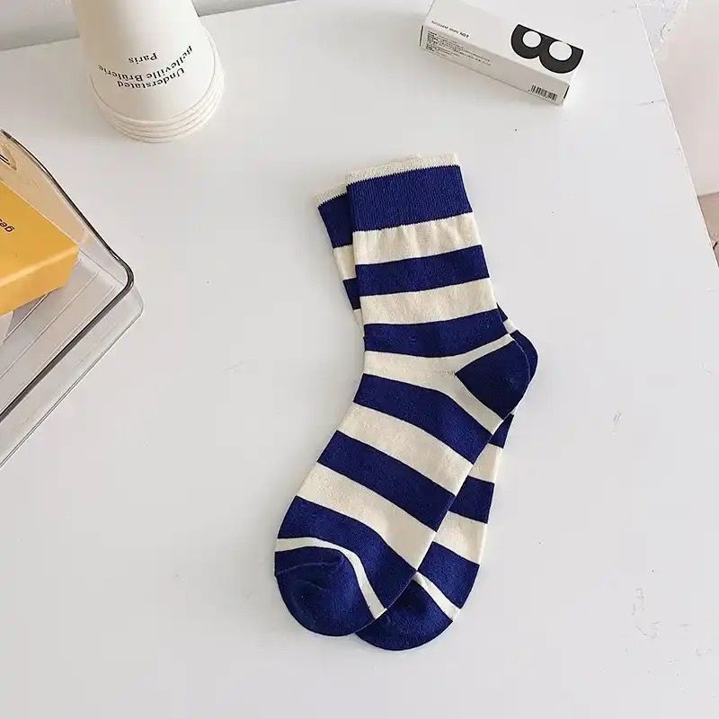 Çorap Kurdu 5’li Ekonomik Paket Karışık Desenli Unısex Tenis Çorap Set görsel 5