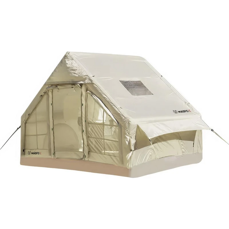 Madfox Bigless Glamping Cotton Inflatable Şişme Çadır [ Baca Çıkışlı ]