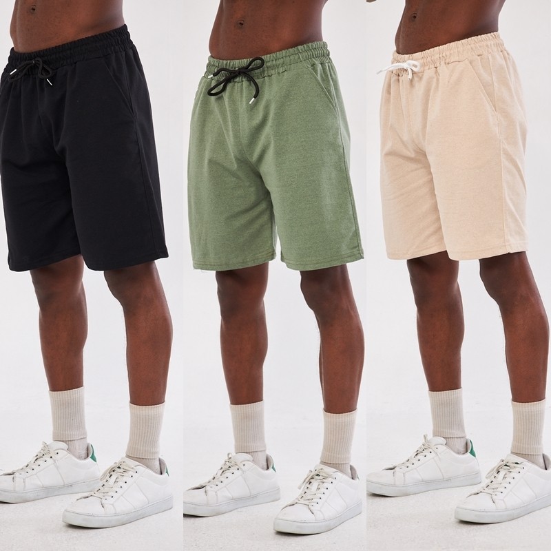 Pandy Unisex 3'lü Şort