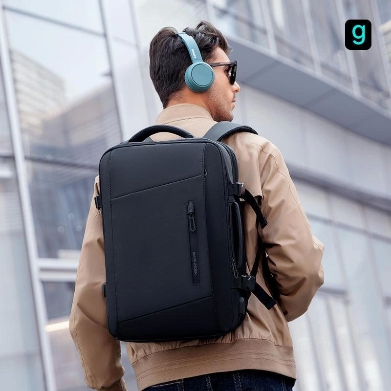 Mark Ryden Expandos Laptop Sırt Çantası Ergonomik Tasarım Suya Dayanıklı 38 Litre Genişletilebilir MR9299_KR00 görsel 2