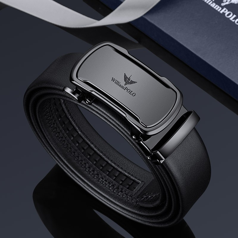 Williampolo Business Hakiki Deri Metal Toka Erkek Kemer Günlük ve Özel Kullanıma Uygun