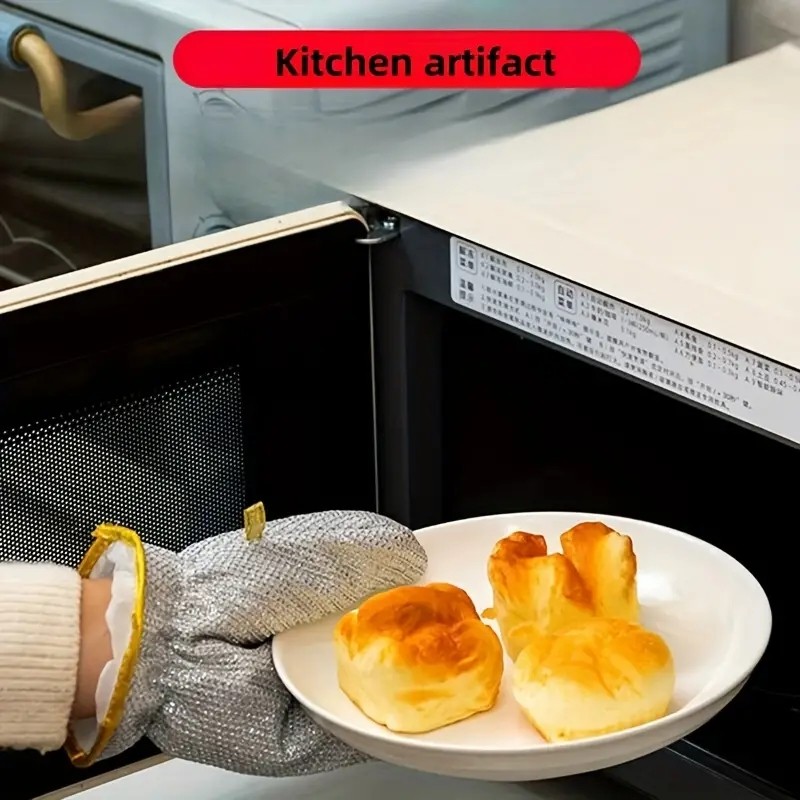 TeknoKapsül Alüminyum Folyo Bulaşık Eldiveni görsel 3