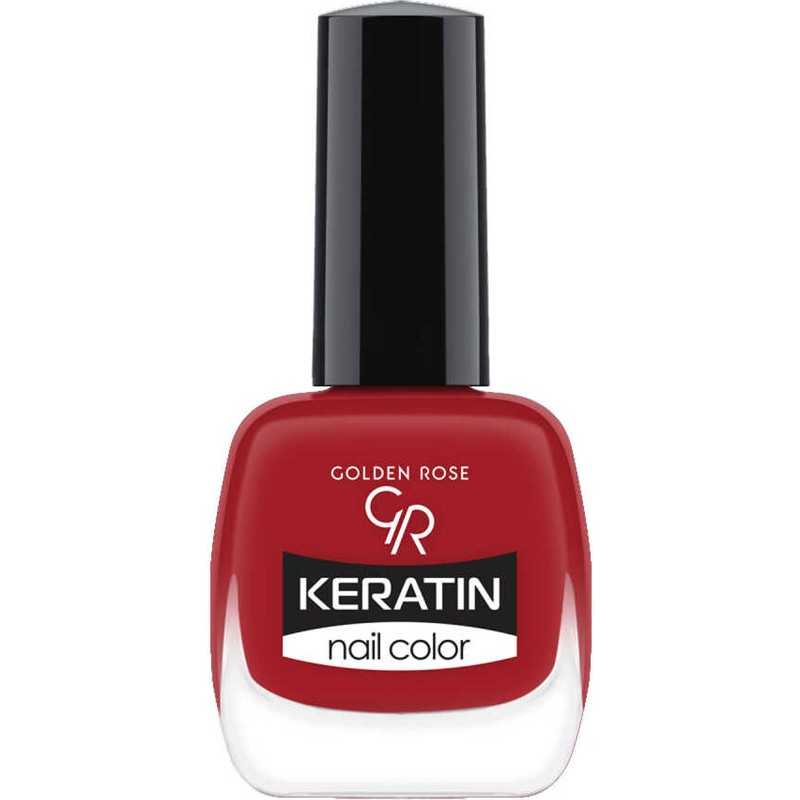Golden Rose Keratin Nail Color No: 38 - Güçlendirici Parlak Oje ile Canlı Renkler ve Dayanıklılık