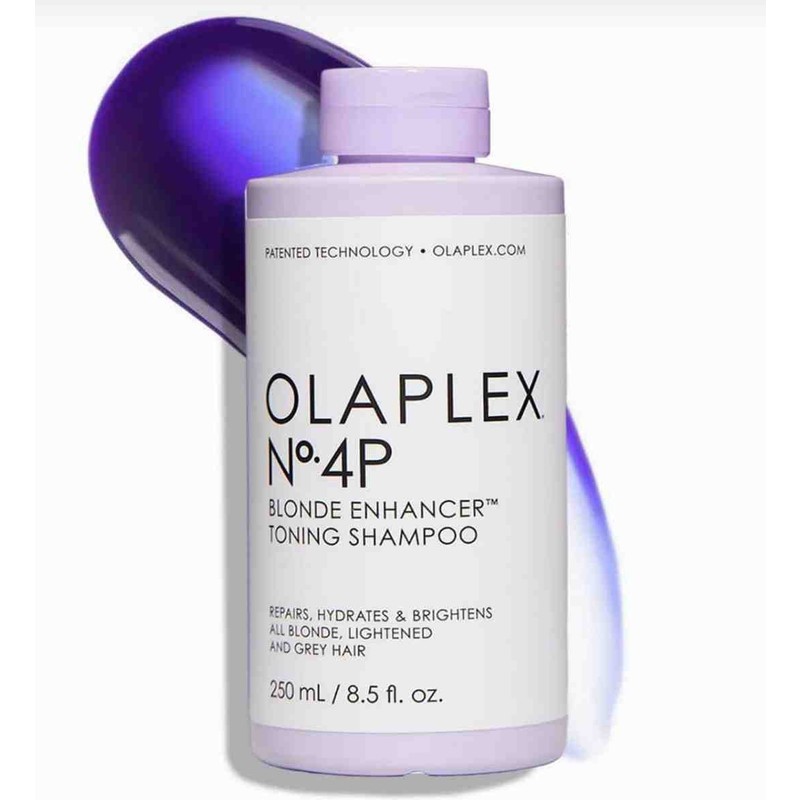 OLAPLEX No.4p Blonde Enhancer Toning Shampoo