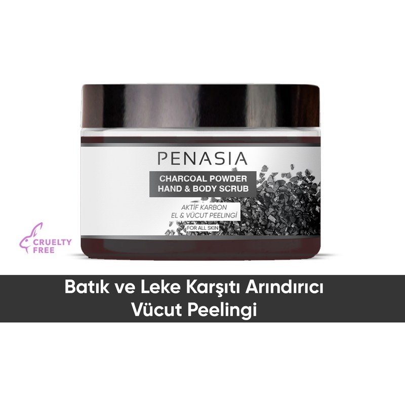 Penasia Aktif Karbon El & Vücut Peelingi
