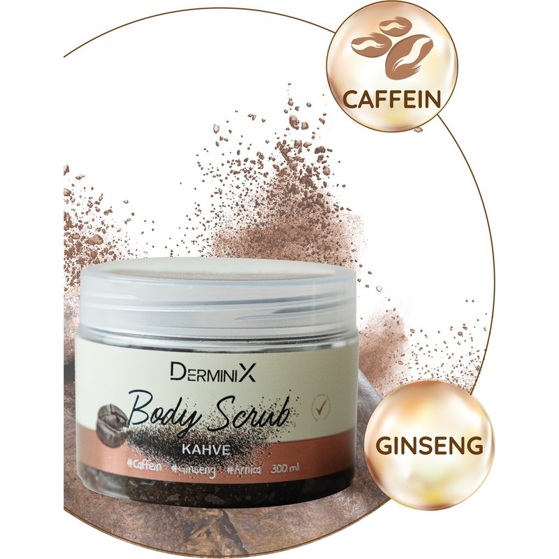 Derminix Body Scrub Kahve 300 ml