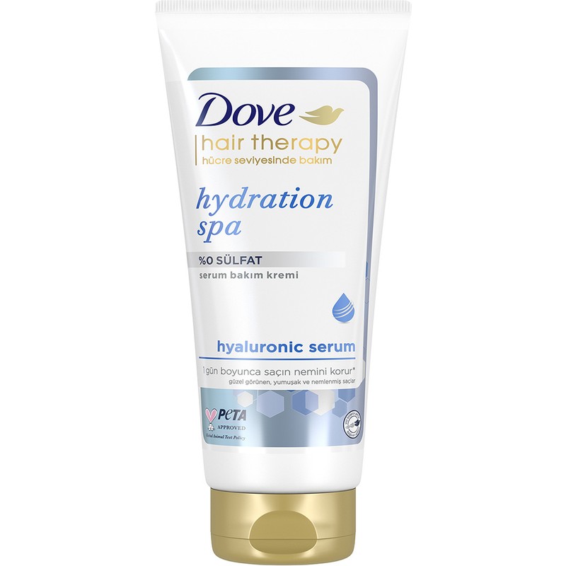 Dove Hair Therapy %0 Sülfat Hyalüronik Serum Saç Bakım Kremi 170 ml Nemlendirici Özellikli