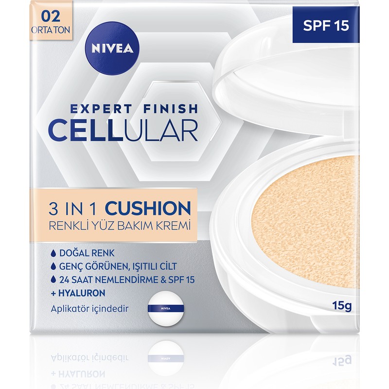 Nivea Visage Cell Hyalur Yüz Bakım Kremi Aydınlatıcı Etkiyle 15 Ml Tüm Cilt Tipleri İçin