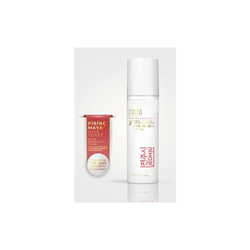 Jeonju Pirinç Mayası Sprey Toner - Tüm Cilt Tipleri İçin Yoğun Nemlendirici, Niasinamid İçeren, 200 ml
