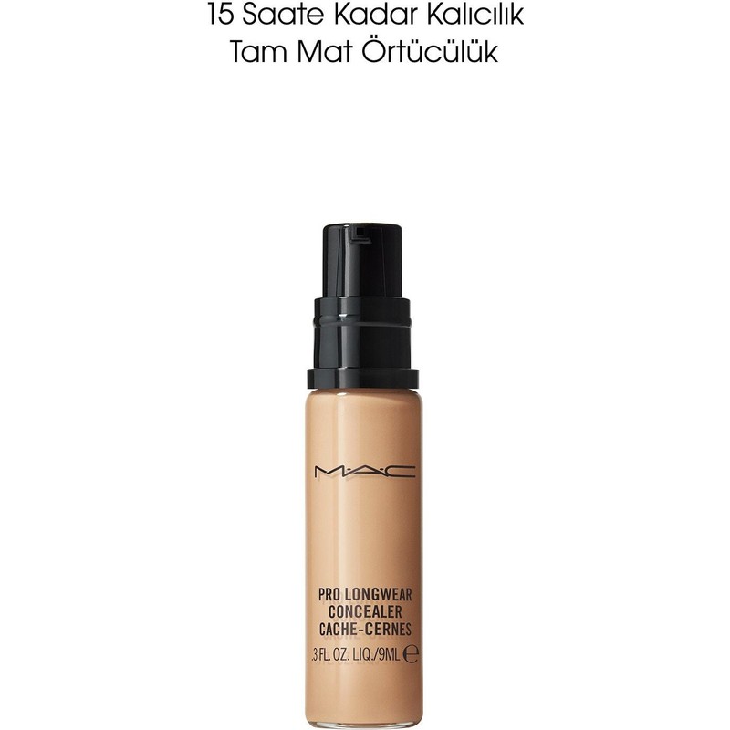 Mac 9 ml Pro Longwear Concealer NC20 Uzun Süre Kalıcı Doğal Mat Kapatıcı Göz Altı Halkaları İçin