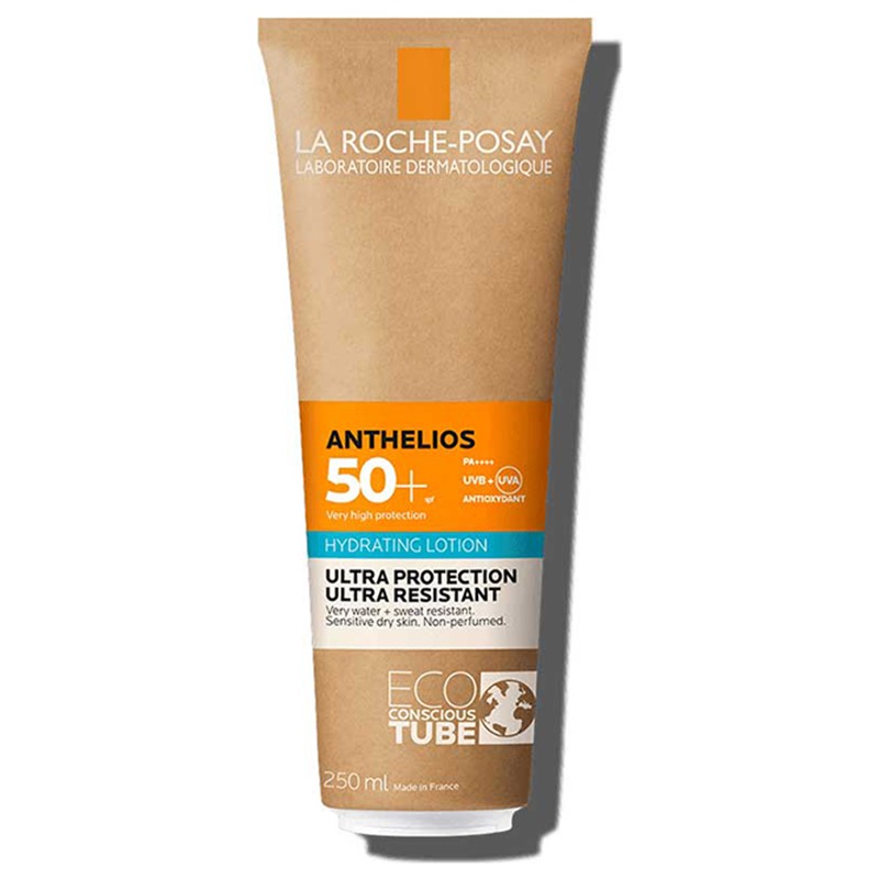 La Roche-Posay Anthelios SPF50+ Hassas Ciltler İçin Parfümsüz Nemlendirici Güneş Losyonu - UVA/UVB Koruma, 250 ml