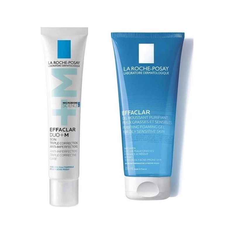 La Roche-Posay Effaclar Gel 200 ml + Duo Cilt Kusuru Karşıtı Set Çanta 40 ml