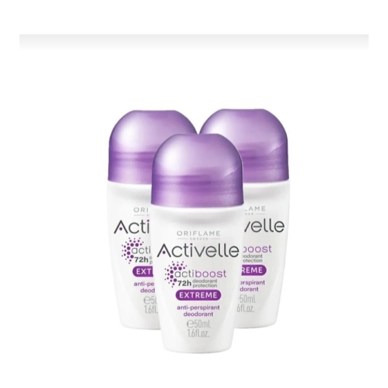 Oriflame Activelle Extreme Anti-Perspirant Roll-On 3 Adet