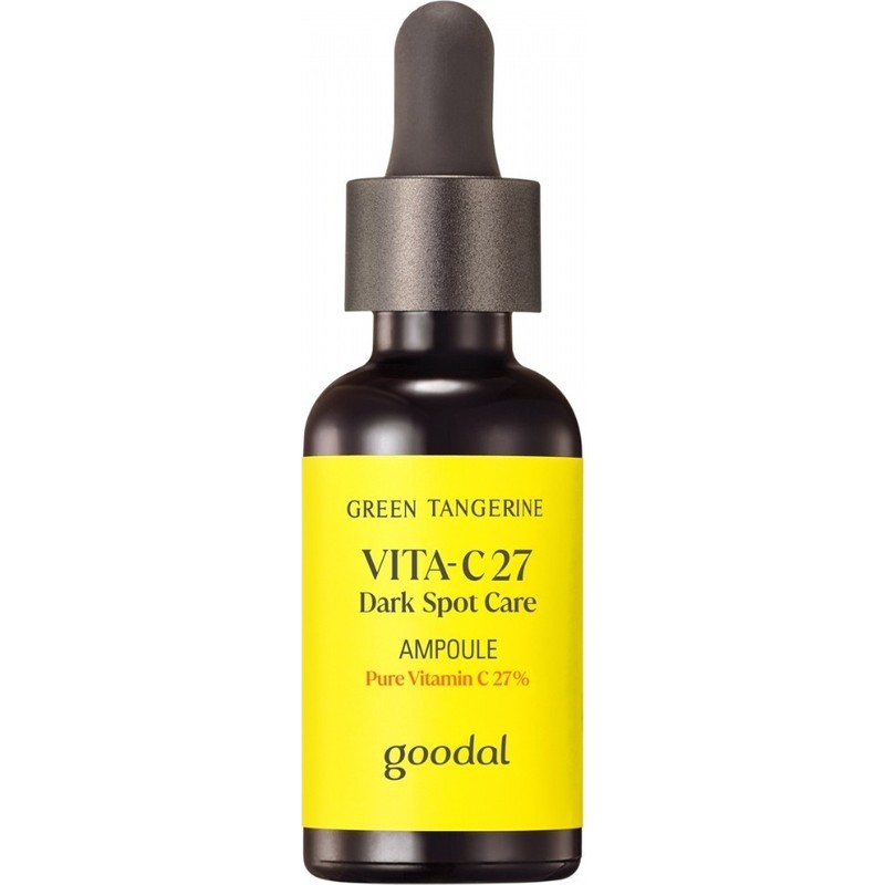Goodal %27 Saf C Vitamini İçerikli Konsantre Ampul GOODAL Green Tangerine Vita C 27 Dark Spot Care Ampoule