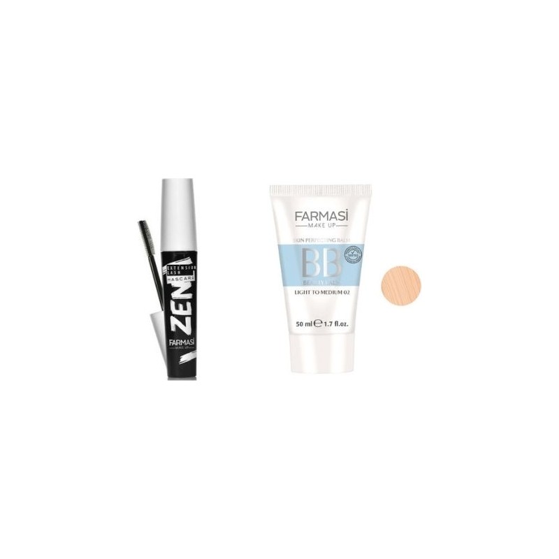 Farmasi Bb Krem 02 Açıktan Ortaya 50 ml / Zen Extension Lash Mascara