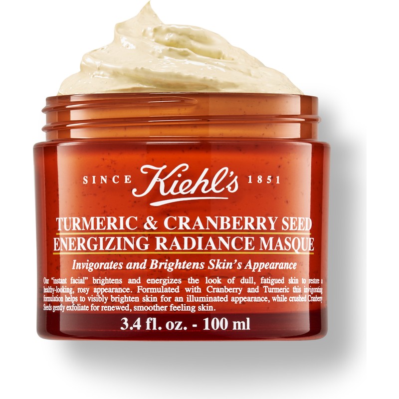 Kiehl's Turmeric & Cranberry Zerdeçal ile Canlandırıcı Aydınlık Veren Krem Maske 100 ml Tüm Cilt Tipleri İçin