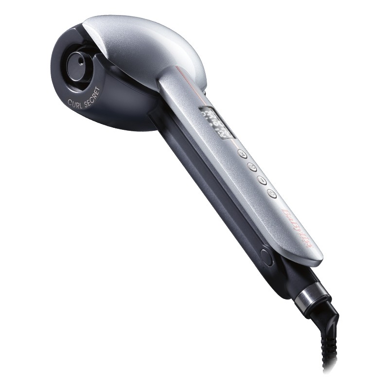 Babyliss Curl Secret Otomatik Saç Maşası 180 Derece İyon Etkili Seramik Kaplama Gümüş Renk