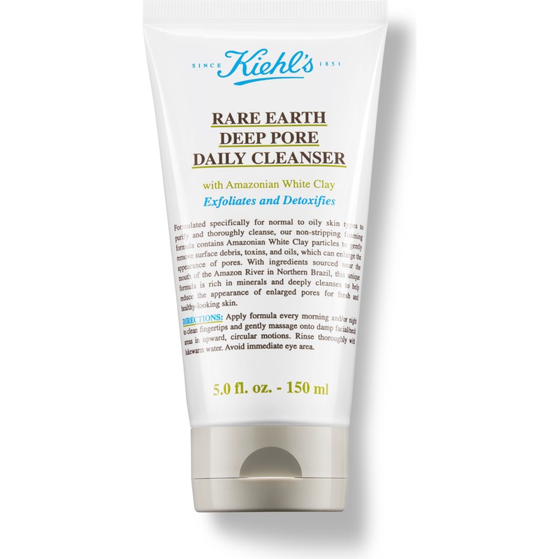 Kiehl's Rare Earth Yüz Temizleme Jeli 150 ml Tüm Cilt Tipleri İçin Temizleyici Aloe Vera İçerikli