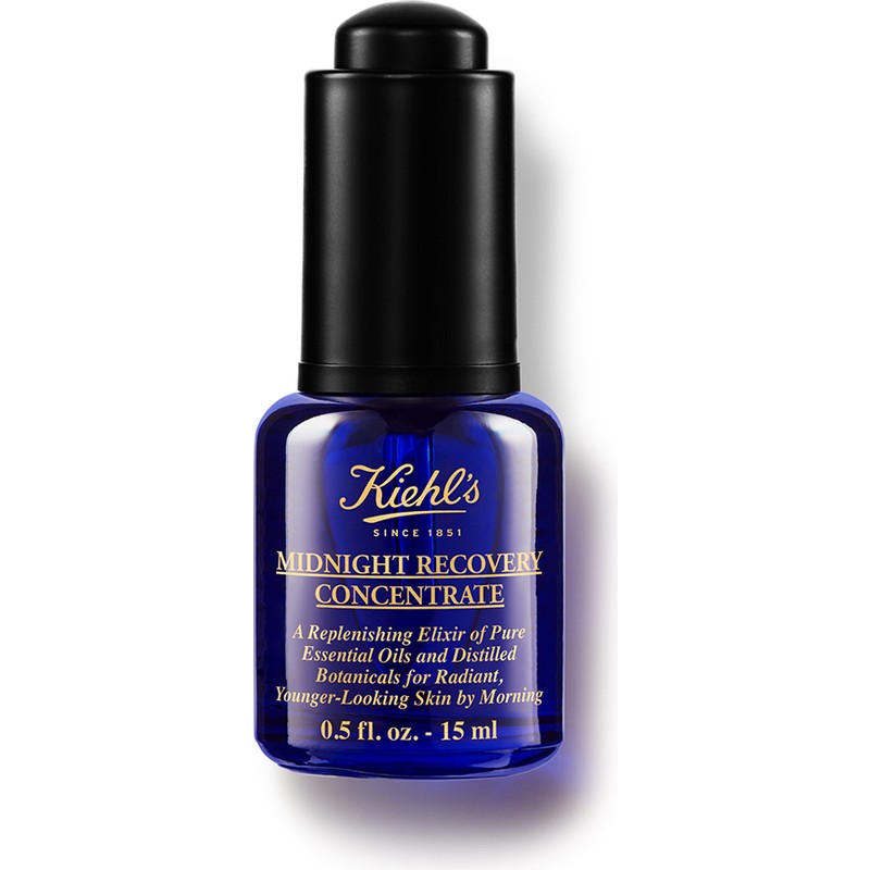 Kiehl's 15 ml Midnight Recovery Gece Serumu Yağlı Ciltler için Onarıcı ve Aydınlık Görünüm Sağlar