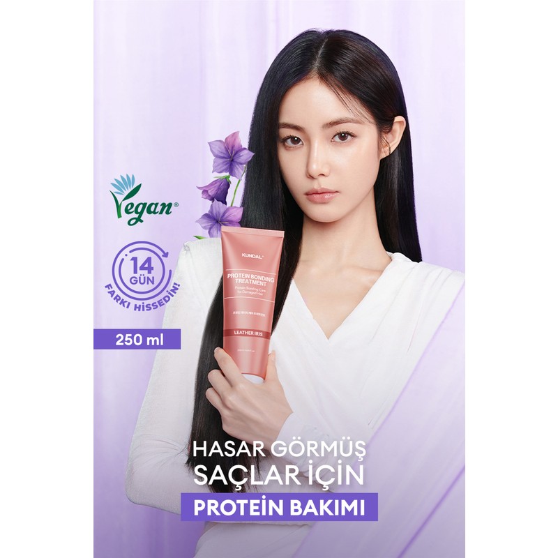 Kundal Yoğun Onarıcı ve Isı Koruyucu Bakım Kremi KUNDAL Protein Bonding Treatment 250ml Leather Iris