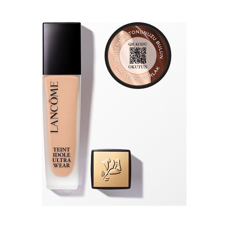 Lancome Teint Idole Ultra Wear Fondöten 225N 30 ml Pürüzsüz Bitiriş Özelliği ile Doğal Görünüm