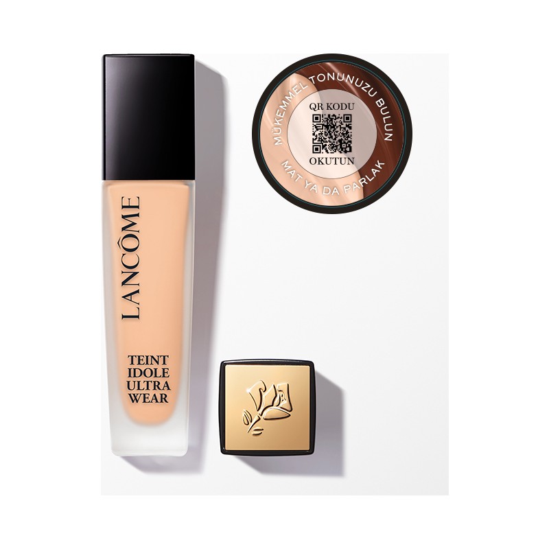Lancome Teint Idole Ultra Wear 30 ml Fondöten 205C Renk Tonu ile Uzun Süre Kalıcı Pürüzsüz Bitiriş
