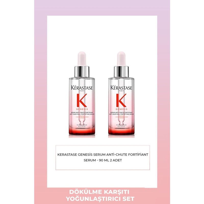 Kerastase Genesis Serum Anti-Chute Fortifiant Serum 90 ml x 2 Adet
