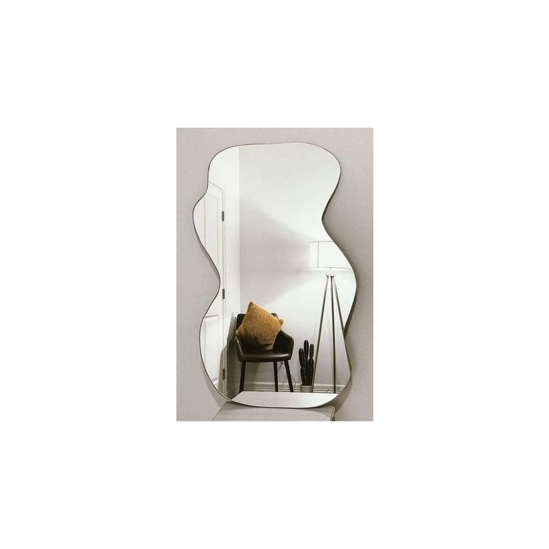 Enc Home Mona Çerçevesiz Konsol Aynası 70 cm Boyutunda 45 cm Genişlikte Dekoratif