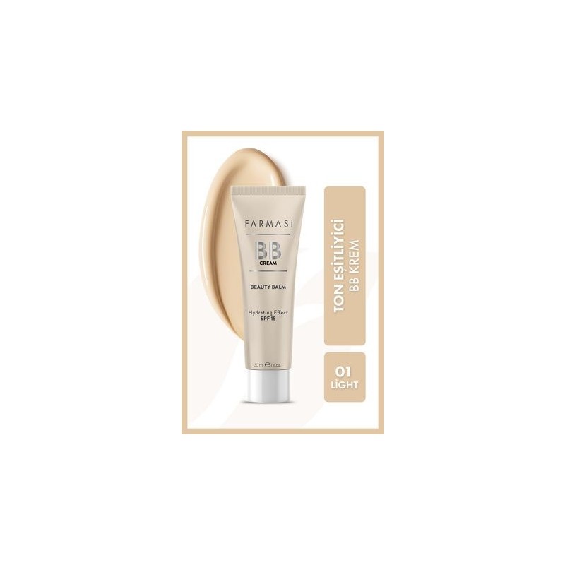Farmasi BB Krem 01 30 ml Karma Ciltler İçin Nemlendirici Etki ve SPF 15 Koruma