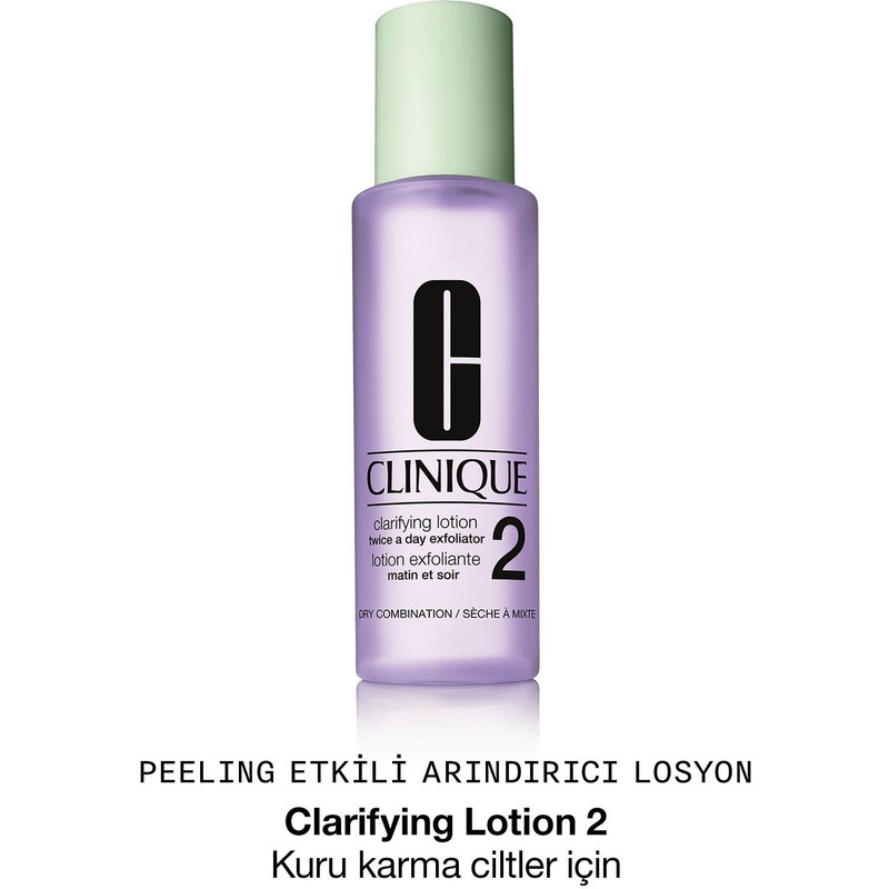 Clinique Clarifying Lotion (Tip 2) Kuru / Karma Ciltler İçin Arındırıcı Losyon / Tonik 200ml