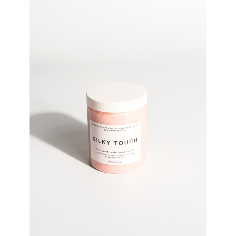 DeDe Cosmetics DeDe Candle & Body Silky Touch - Yumuşatıcı Nemlendirici Krem Peeling Vücut Ovması