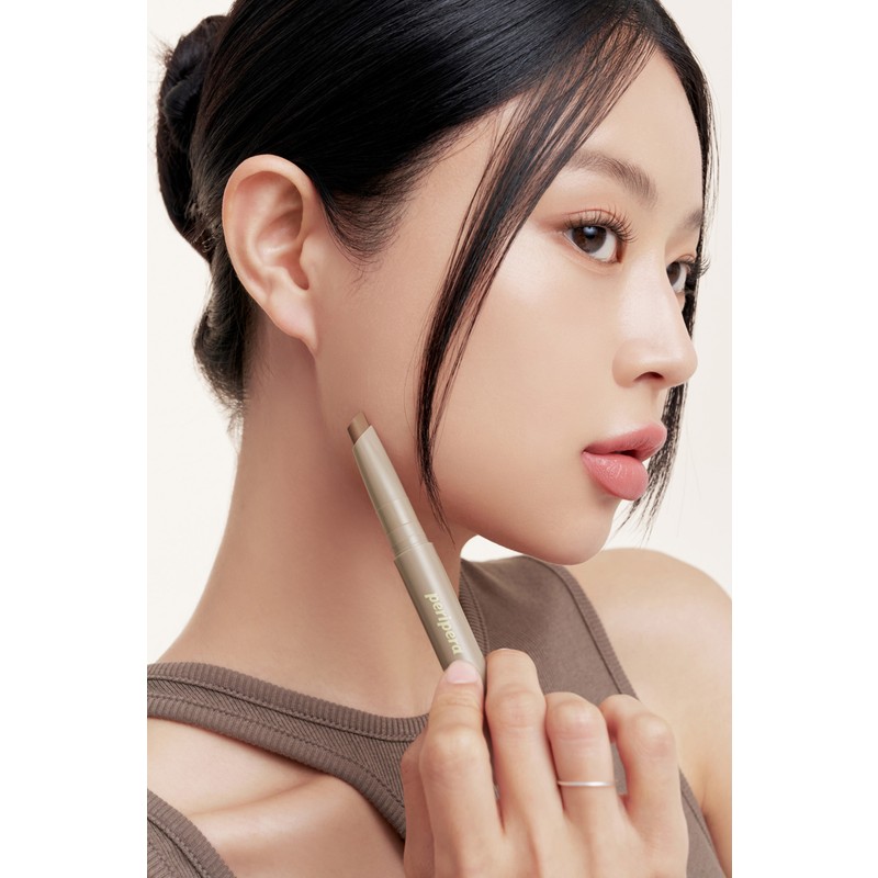 Peripera Pratik Uygulanan Çift Taraflı Kontür Stick PERIPERA V Shading Blending Stick (002 Deep Brown)