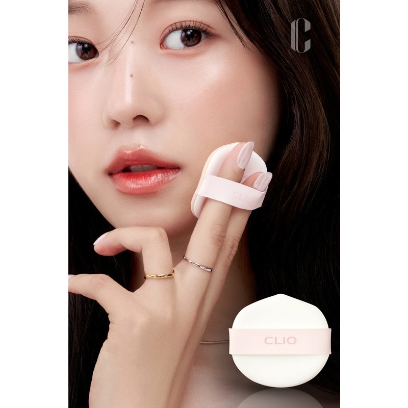 Clio Hassas Uygulama Sağlayan Makyaj Pufu Renkli Clio Kill Cover High-Glow Cushion Puff