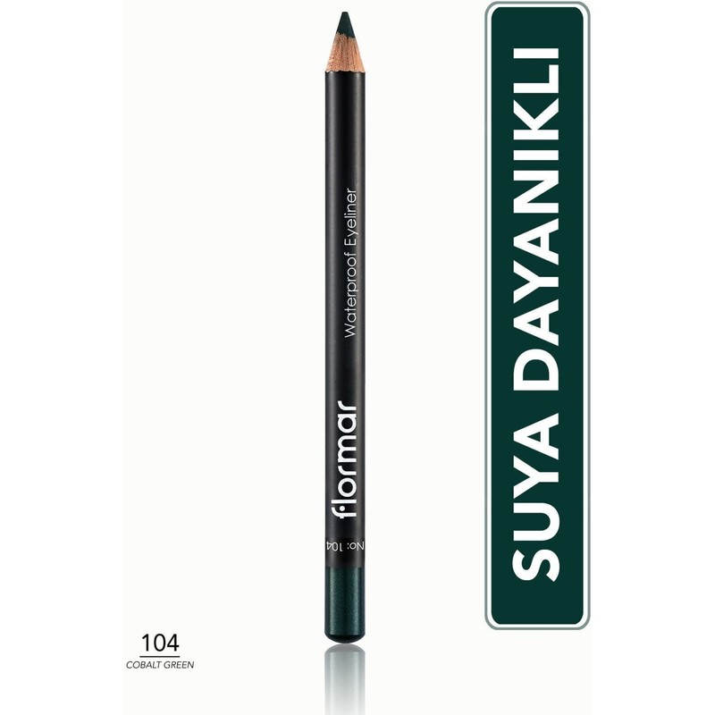Flormar 104 Waterproof Göz Kalemi Suya Dayanıklı Özellikleriyle Günlük ve Gece Kullanım İçin Uygun