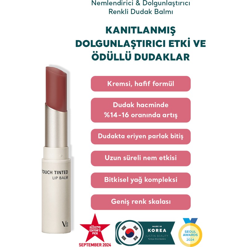 Village 11 Factory Plumpang Color Lip Balm Nude Beige 4g - Nemlendirici & Dolgunlaştırıcı Renkli Dudak Balmı