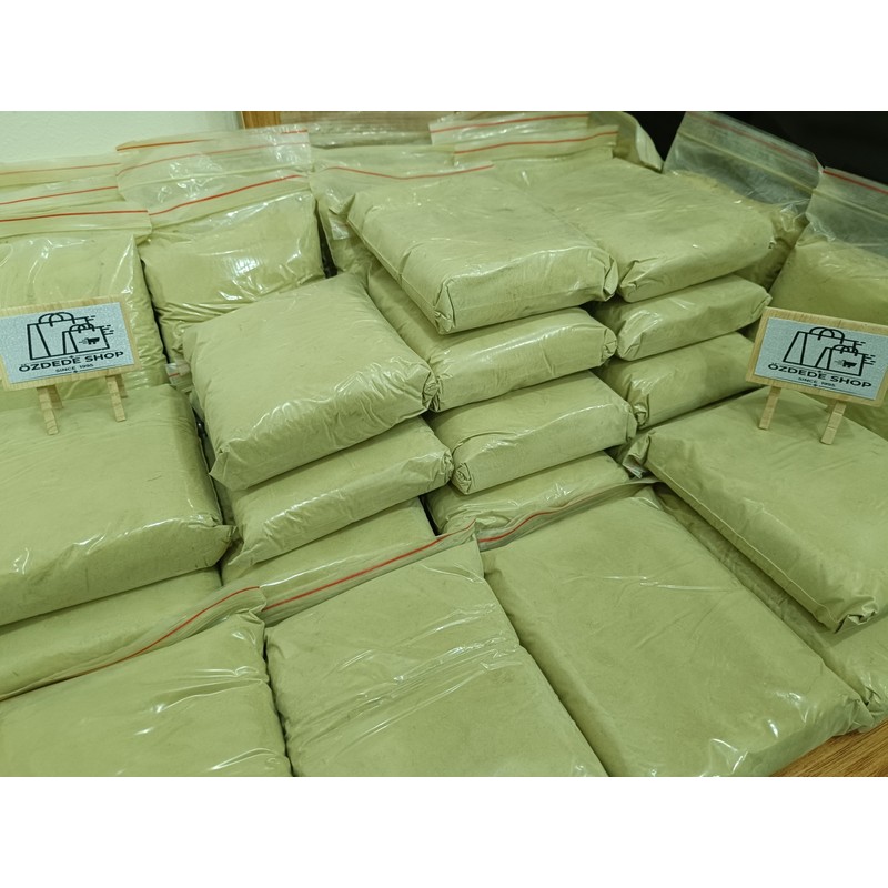 DURMİTTA Yeşil Kil Doğal Öğütülmüş Saf Naturel 1000GR Tüm Cilt Tipleri İçin Canlandırıcı Etki